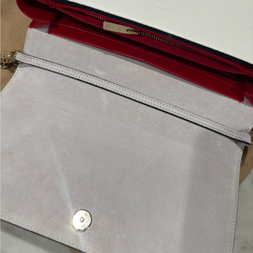 Christian Louboutin White Studded Women's Bag - Picture 5 of 8